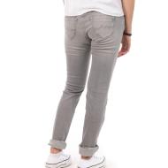 Jean Slim Gris Femme Pepe Jeans Kathas vue 2