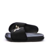 Claquettes Noir/Beige Homme Le Coq Sportif Slide Binding pas cher