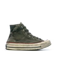Baskets Grises Femme Converse Chuck 70 Canvas vue 2