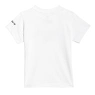 T-shirt Blanc bébé Adidas Stoked vue 2