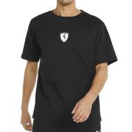 T-shirt Noir Homme Puma Fd Ferrarirace pas cher