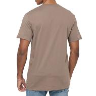 T-shirt Marron Homme Calvin Klein Jeans Embro Badge vue 2