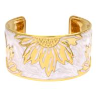 Bracelet Blanc Femme Clio Blue Tournesol pas cher