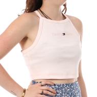 Débardeur Rose Femme Tommy Hilfiger Tonal pas cher