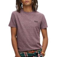 T-shirt Bordeaux Homme Superdry Vintage Logo M1011245A