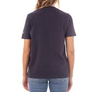 T-shirt Marine Femme Superdry Pride vue 2