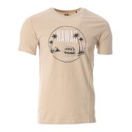 T-shirt Beige Homme Teddy Smith Hawaii pas cher