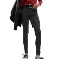 Jean Noir Chiné Femme Topshop Joni Hr Skinny