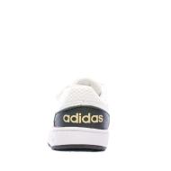 Baskets Blanches Garçon Adidas Hoops 2.0 Cmf I vue 3