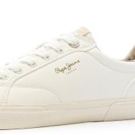 Baskets Blanche Femme Pepe jeans Kenton Class vue 7