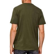 T-Shirt Kaki Homme Calvin Klein Jeans Classic Monogram vue 2