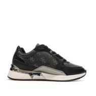 Baskets Noires Femme Guess Moxea12 vue 2