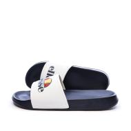 Claquettes Blanc/Marine Homme Ellesse Duke pas cher