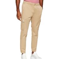 Pantalon Cargo Beige Homme Calvin Klein Jeans Skinny Comfort Cotto pas cher