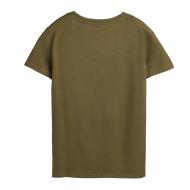 T-shirt Kaki Femme Teddy Smith Mia vue 2
