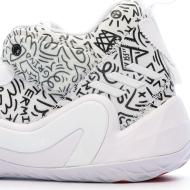 Chaussure de Basketball Blanche Homme Adidas D.o.n. Issue 3 vue 7