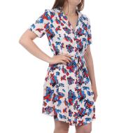 Robe Blanche/Bleu/Rouge Imprimé Femme JDY Starr