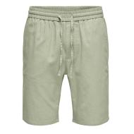 Short Vert Homme ONLY & SONS Cot Lin
