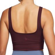 Brassière Bordeaux Femme Nike Yoga Luxe vue 2