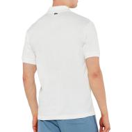 Polo Blanc Cassé Homme Lacoste L1212 Printed vue 2