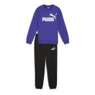 Survêtement Violet/Noir Garçon Puma No.1 Logo pas cher
