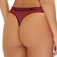 Lot de 3 Strings Blanc/Rouge/Noir Femme Tommy Hilfiger Thong vue 3