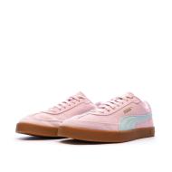 Baskets Rose/Turquoise Femme Puma Club Ii Era Suede vue 6