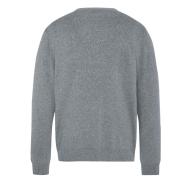 Pull Gris Homme Schott Basic Fin Ras vue 2
