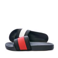 Claquettes Marine Homme Tommy Hilfiger Slippers pas cher