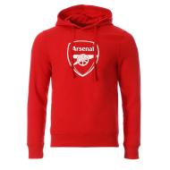 Sweat capuche Rouge Homme Arsenal Ho01 pas cher