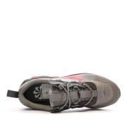 Baskets Grises/Rouges Garçon Nike Air Max 2021 vue 4
