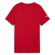 T-Shirt Rouge Garçon Puma Ferrari Kids Colored vue 2