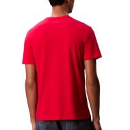T-Shirt Rouge Homme Calvin Klein Jeans 30s vue 2
