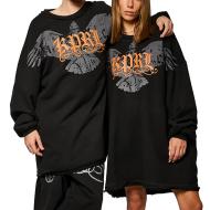 Sweat Noir mixte Kaporal Vorb pas cher