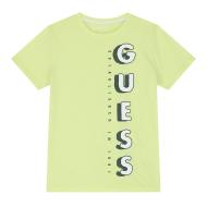 T-shirt Vert Garçon Guess L3GI00K pas cher