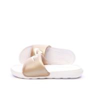 Claquettes Rose/Blanche Femme Nike Victori One pas cher