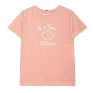 T-shirt Rose Fille Tommy Hilfiger Hilfiger Foil