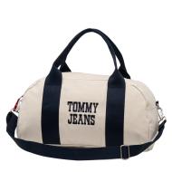 Sac de sport Beige/Marine Homme Tommy Hilfiger Tjm Bold Varsity