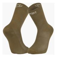 Calcetines de color caqui para hombre BV SPORT de Lyocell barato