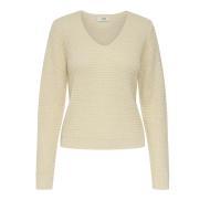 Pull Beige Femme JDY Ellen vue 3