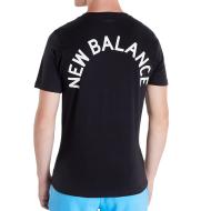 T-shirt Noir Homme New Balance Classic vue 2