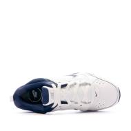 Baskets Blanc/Marine Homme Nike Defyallday vue 4