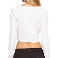 Gilet Blanc Femme Calvin Klein Jeans LV047C204G vue 2