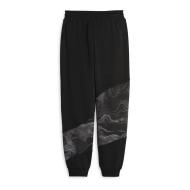 Jogging Noir Fille Puma Marbleized vue 2