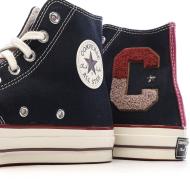Baskets Noires Homme Converse Chuck 70 A07980C vue 6