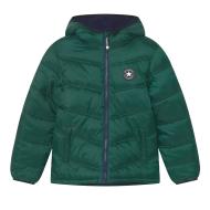 Doudoune Verte Garçon Converse Puffer Black pas cher