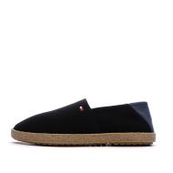 Espadrilles Noire/Bleu Homme Tommy Hilfiger Core pas cher
