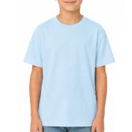 T-Shirt Bleu Clair Garçon Paname Brothers Poly Indigo