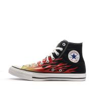 Baskets Noires/Rouge Homme Converse Chuck Taylor All Star pas cher
