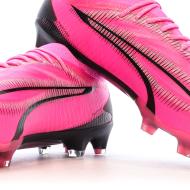 Chaussures de Football Roses/Noires Homme Puma Ultra Ultimate vue 7